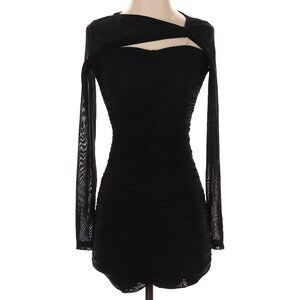 White Fox Boutique 'Been a Min' Black Mini Dress